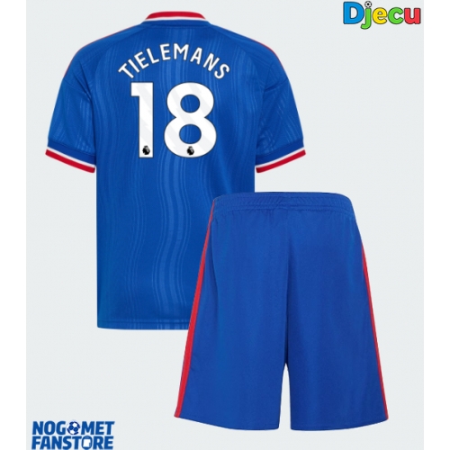 Manchester United Youri Tielemans #18 Gostujuci Dres za djecu 2026-27 Kratak Rukav (+ Kratke hlače)